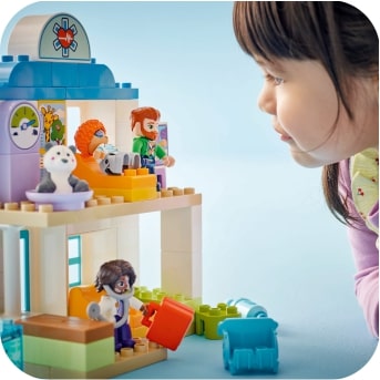 Конструктор купить LEGO DUPLO Town Duplo Впервые: визит к доктору для возраста 2 года, 3 года, 4 года, 5 лет