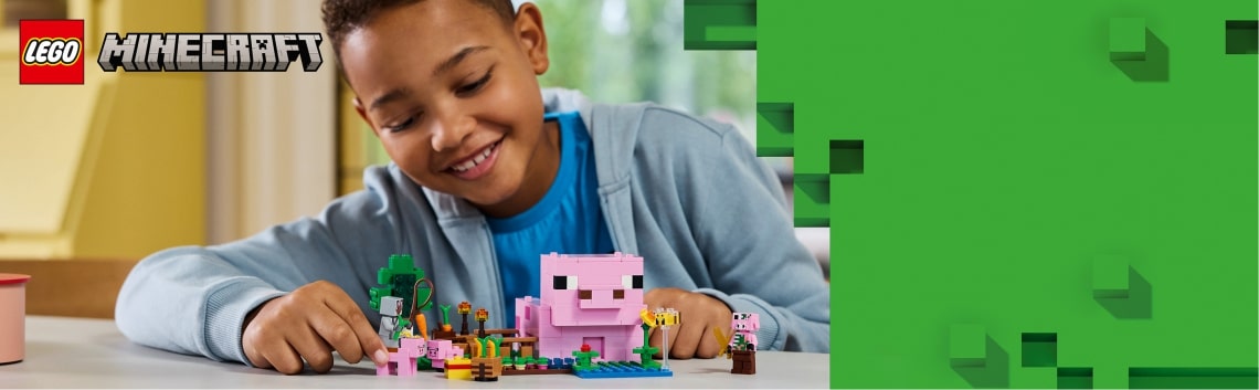 Конструктор для віку 8-11 років на 238 LEGO Minecraft