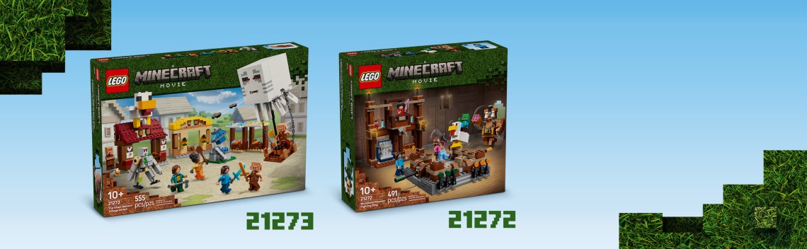 Конструктор купити LEGO Minecraft для віку 12-16 років;8-11 років на 555 деталей