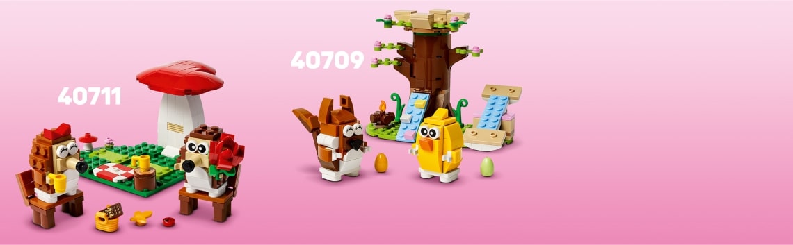 Купить конструткор LEGO Iconic артикул 40711 для девочек, для мальчиков, унисекс