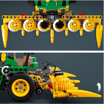 Купить конструткор LEGO Technic Кормоуборочный комбайн John Deere 9700 для возраста 10 лет, 11 лет, 9 лет