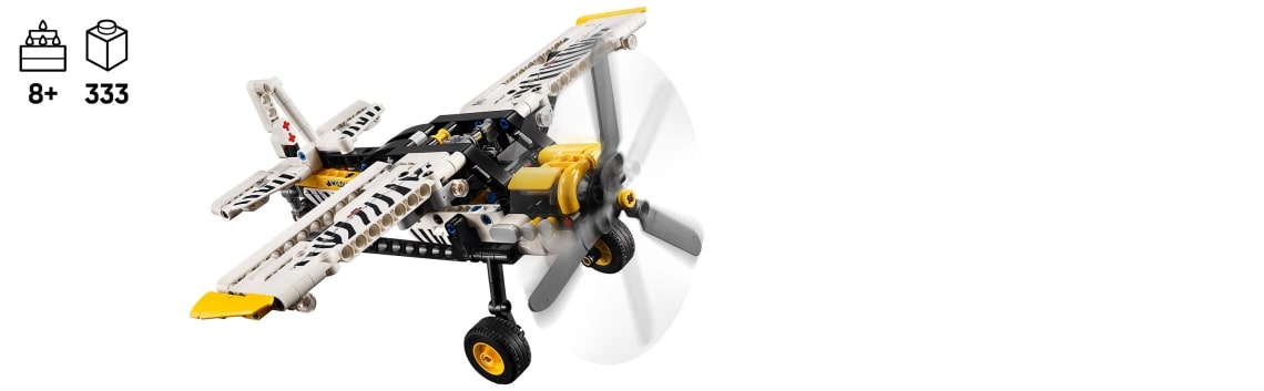 Набор конструктора для возраста 8-11 лет LEGO Technic Буш-самолет