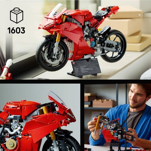 Купить конструткор для девочек, для мальчиков, унисекс LEGO Мотоцикл Ducati Panigale V4 S