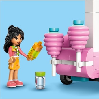 Конструктор купить LEGO Friends Ятка со сладкой ватой и скутер для возраста 6 лет, 7 лет, 8 лет, 9 лет