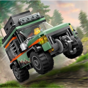 Купить конструткор LEGO артикул 60447 Внедорожный горный грузовик 4x4