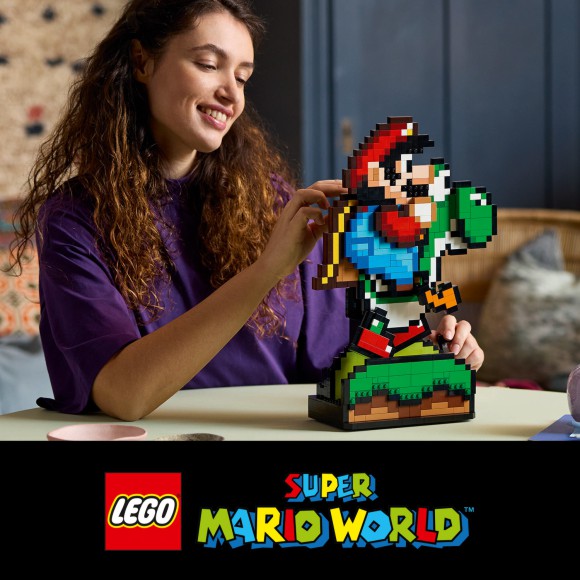 Набор конструктора для мальчиков и девочек LEGO World™: Марио и Йоши