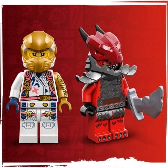 Купить конструткор для возраста 5-7 лет, 8-11 лет LEGO Ninjago Дракон Сори Спин-джитсу