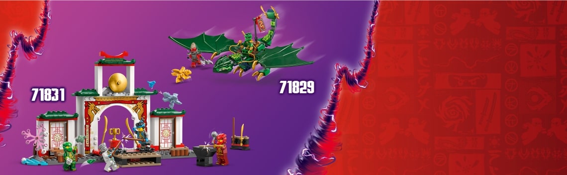 Набор конструктора LEGO Ninjago для возраста 5-7 лет, 8-11 лет на 128