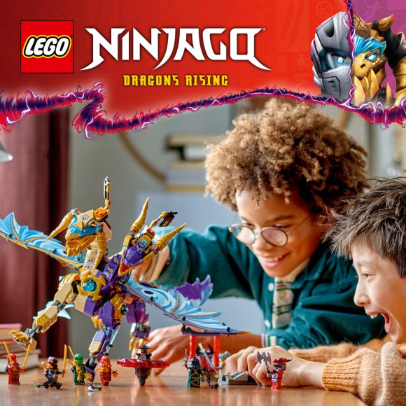 Набор конструктора LEGO Ninjago Arc Dragon of Focus для возраста 10 лет, 11 лет, 12 лет, 9 лет