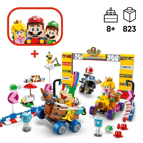 Конструктор купить для возраста 8-11 лет на 823 LEGO Super Mario™