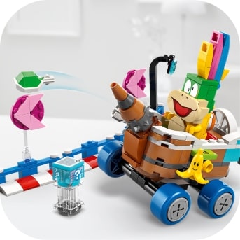 Купить конструткор LEGO Super Mario™ Super Mario Kart - Baby Peach & Grand Prix. Набор для возраста 10 лет, 11 лет, 8 лет, 9 лет