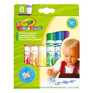 Мої перші фломастери Crayola Mini Kids 8 шт (256255.112)