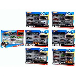 Набор машинок Hot Wheels 10 шт. в ассортименте (54886)