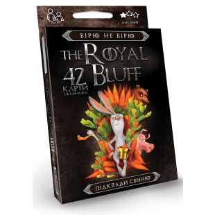 Карточная игра Danko Toys The Royal Bluff (RBL-01-01U)