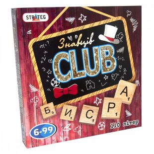 Настольная игра Стратег Знатоков CLUB (702)