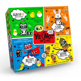 Карточная игра Danko Toys "YENOT ДаНетки" 4в1 (YEN-02-01)