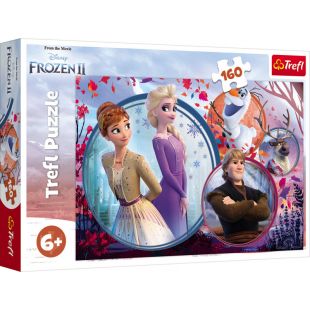 Пазл Trefl Frozen 2 Приключения сестер 160 дет. (15374)