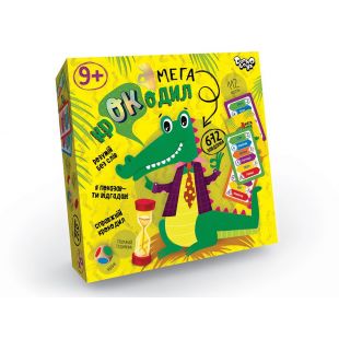 Настольная игра-викторина Danko Toys Мега-крокодил (CROC-03-01U)