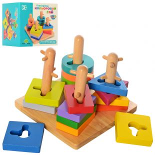 Деревянная игрушка Tree Toys Геометрика (MD 2370)