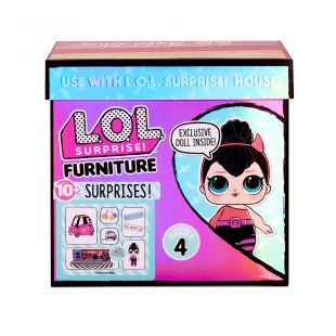 Игровой набор с куклой LOL SURPRISE! Furniture Перчинка с автомобилем (572619)