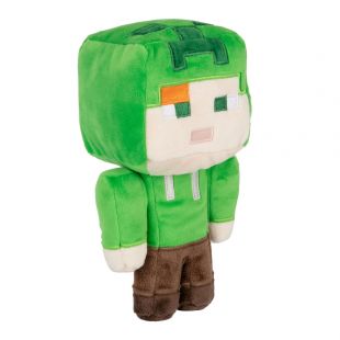 Мягкая игрушка JINX Minecraft Happy explorer Алекс в костюме ползучего (JINX-10932)