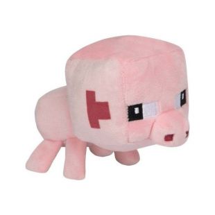 Плюшевая игрушка JINX Minecraft Mini Crafter Pig Маленький Поросенок (JINX-9582)