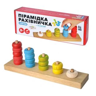 Игра обучающая KuPik Пирамидка-счетчик (900439)