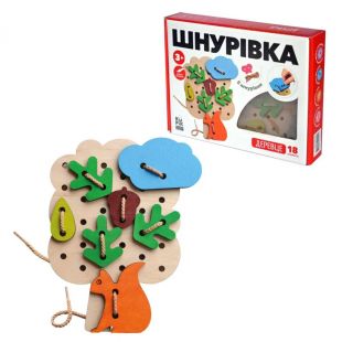 Игра-шнуровка KuPik Деревце (900101)