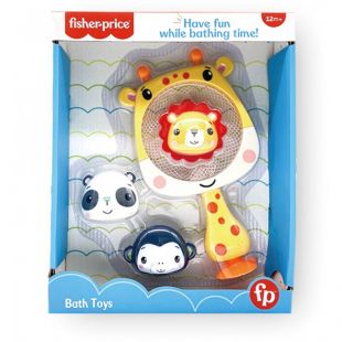 Набор сачек-жирафов и животных для игры с водой Fisher-Price (GMBT001)