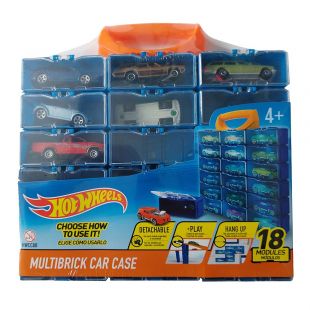 Контейнер для машинок Hot Wheels на 18 штук и 6 машинок Matchbox (HWCC8BM)