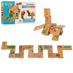 Деревянная игрушка Tree Toys Сказочное домино (MD 2146)