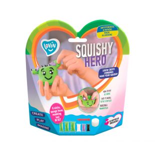 Набор для лепки с воздушным пластилином Lovin Squishy Cactusita Сквишик (70124)