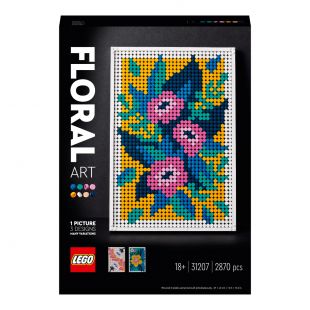 Конструктор LEGO Art Квіткове мистецтво (31207)