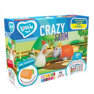 Набір для ліплення з тістом Crazy Farm TM Lovin (41189)