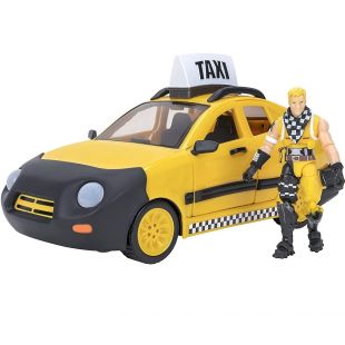 Игровой набор Fortnite Joy Ride Vehicle Taxi Cab, автомобиль и фигурка (FNT0817)