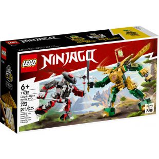 Конструктор LEGO Ninjago Битва робота ЕВО Ллойда (71781)