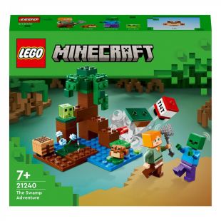 Конструктор LEGO Minecraft Пригоди на болоті (21240)