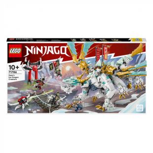 Конструктор LEGO Ninjago Существо Ледяной Дракон Зейна (71786)