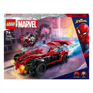 Конструктор LEGO Super Heroes Майлз Моралес проти Морбіуса (76244)