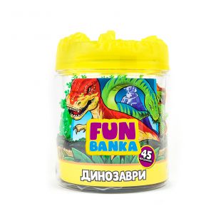 Ігровий набір FUN BANKA ДИНОЗАВРИ (101759-UA)