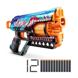 Быстрострельный бластер X-Shot Skins Griefer Shark Thrasher (36561В)