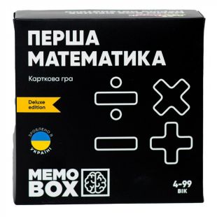 Настольная игра JoyBand MemoBox Delux Первая математика (MBD101)