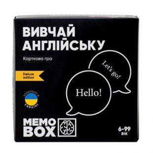 Настольная игра JoyBand MemoBox Delux Вивчай англійську ( MBD104)