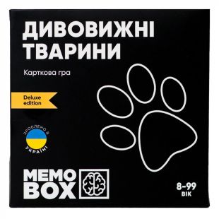 Настольная игра JoyBand MemoBox Delux Дивовижні тварини (MBD106)