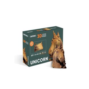 Картонний 3D пазл Cartonic UNICORN (CARTUNI)