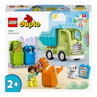 Конструктор LEGO Duplo Сміттєпереробна вантажівка (10987)