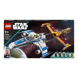 Конструктор LEGO Star Wars Истребитель Новой Республики «E-Wing» против Звездного истребителя Шин Хати (75364)