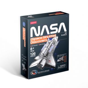 Тривимірна головоломка-конструктор CubicFun NASA Космічний шатл Діскавері (DS1057h)