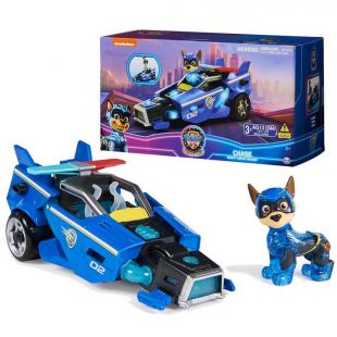 Игровой набор Paw Patrol в кино 2 автомобиль-трансформер с водителем Гонщик (SM17776/4966)