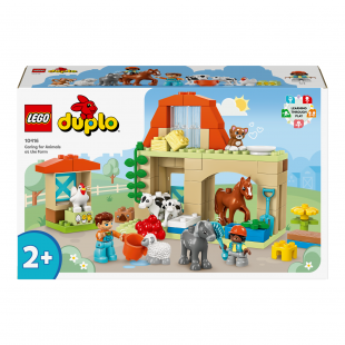 Конструктор LEGO Duplo Догляд за тваринами на фермі (10416)